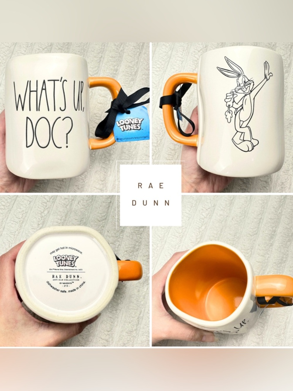 Rae Dunn Looney Tunes Bugs Bunny Mug